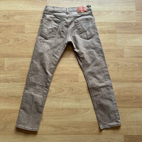 Levi's 502™ Taper Fit Men's Jeans - Otter Tan- 30x32 (1) - Picture 7 of 10